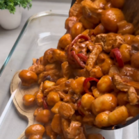 Gyros-Gnocchi Auflauf