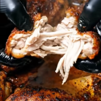 Knusprige Ofen - Hähnchenschenkel